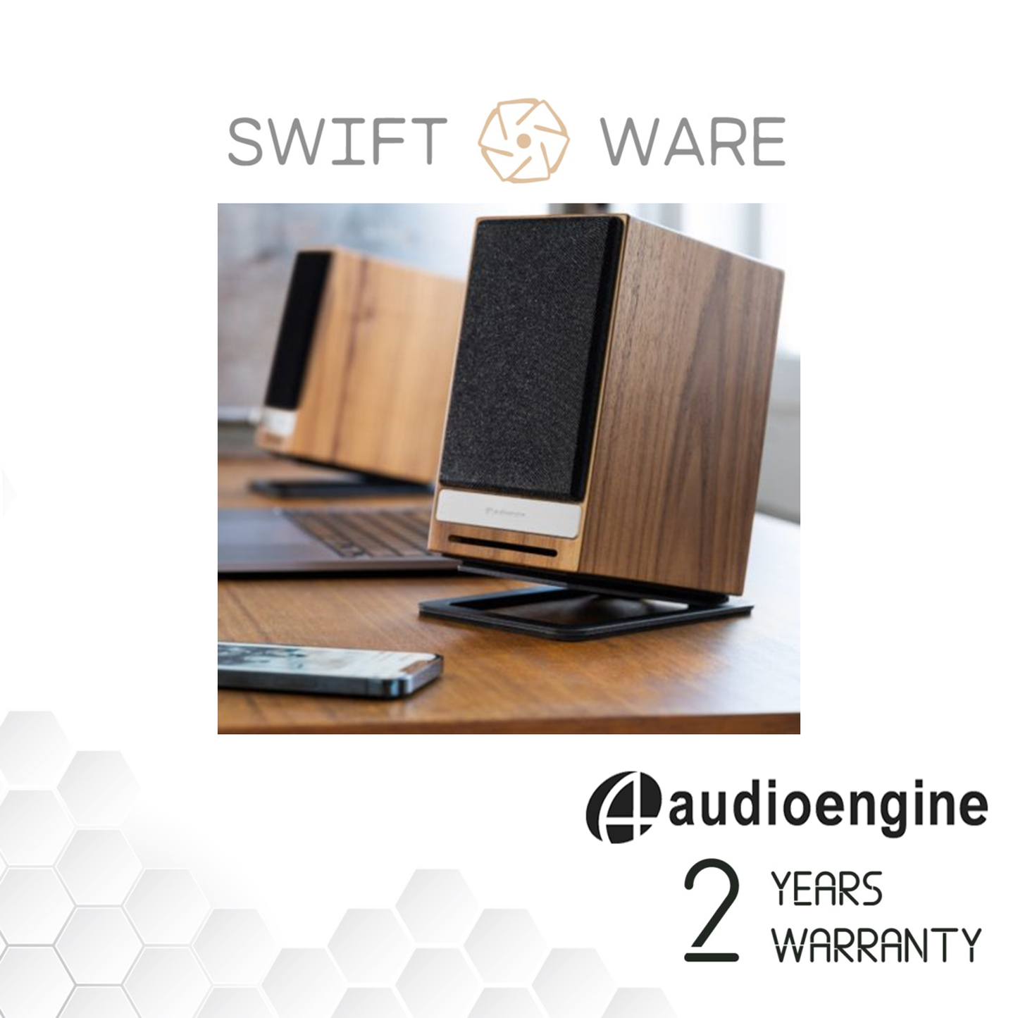 Audioengine DS1M Desktop Stands - Compatible models: A1, A2+ Wireless
