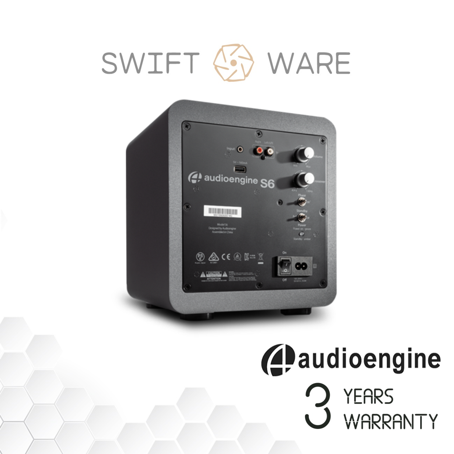 Audioengine S6 Powered Subwoofer