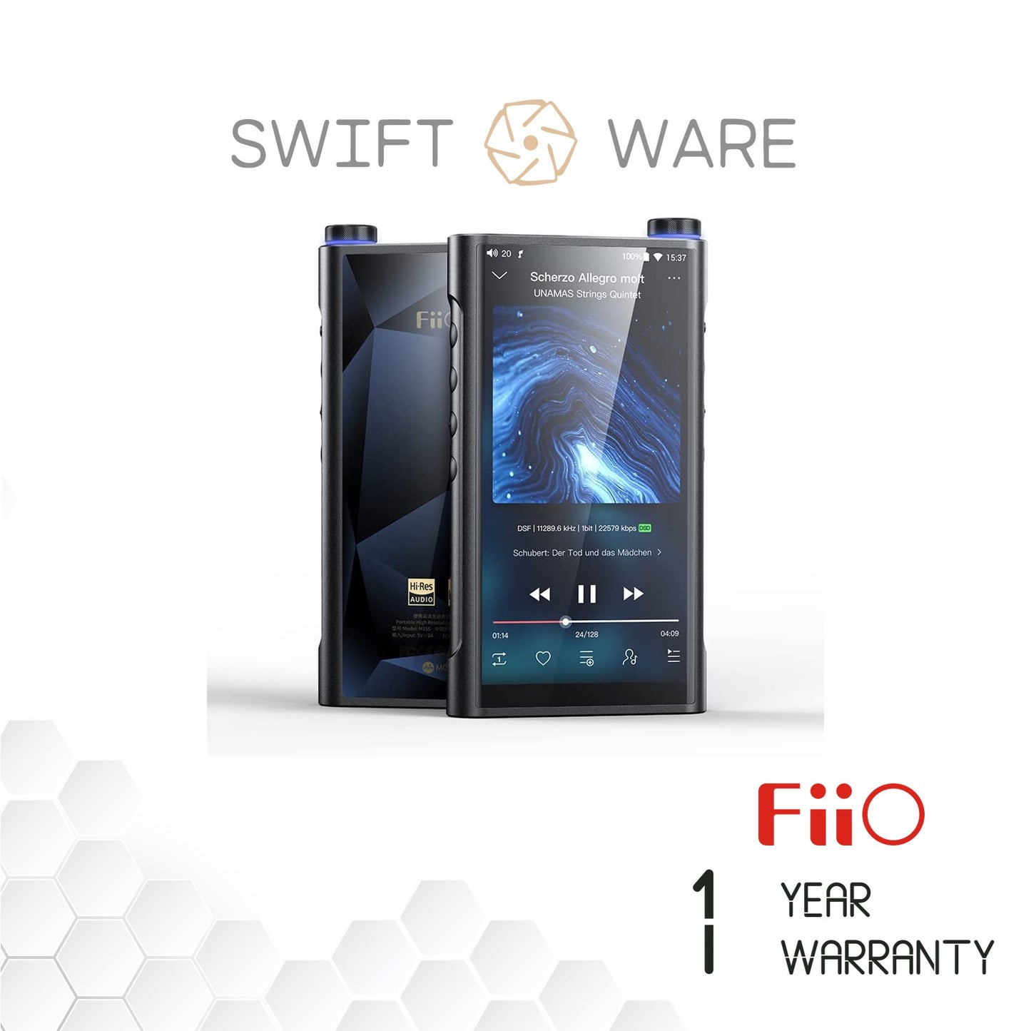 FiiO M15S Portable Hi-Res Lossless Music Player