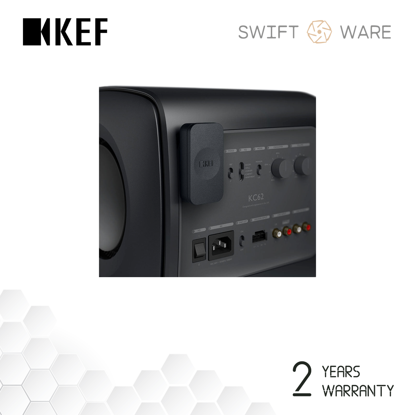 KEF KW1 Wireless Subwoofer Adapter Kit / LS50 LS50W KC62 KF92