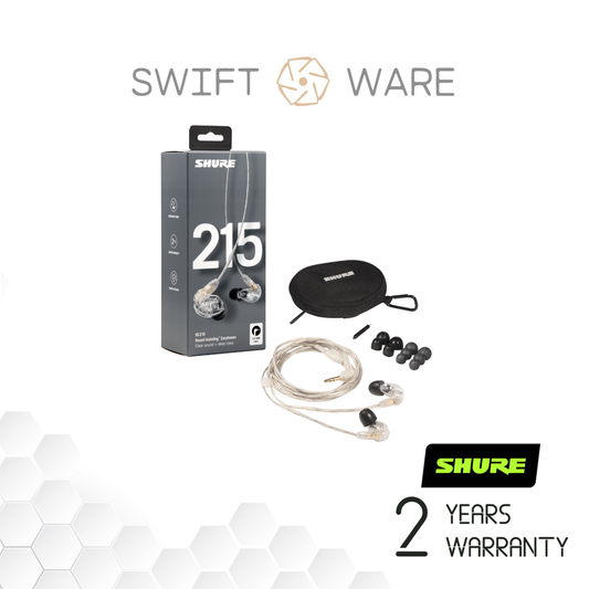 Shure SE215 Pro Professional Sound Isolating Earphones