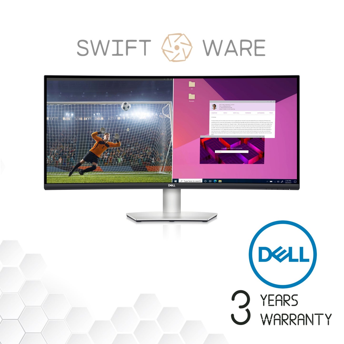 Dell 34 Curved USB-C Monitor – S3423DWC
