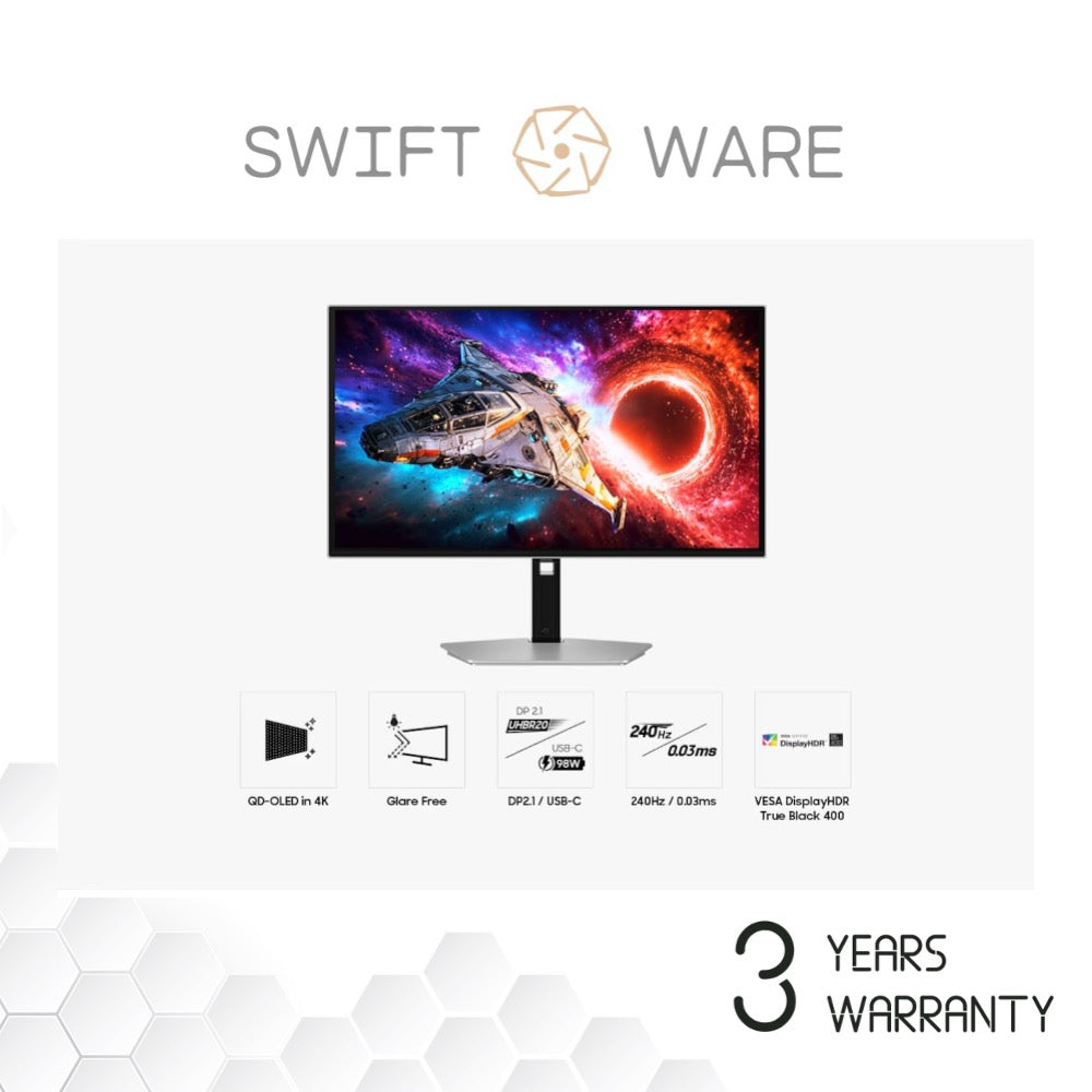 【NEW】Samsung 27" Odyssey OLED G8 G80SH 4K 240Hz Gaming Monitor