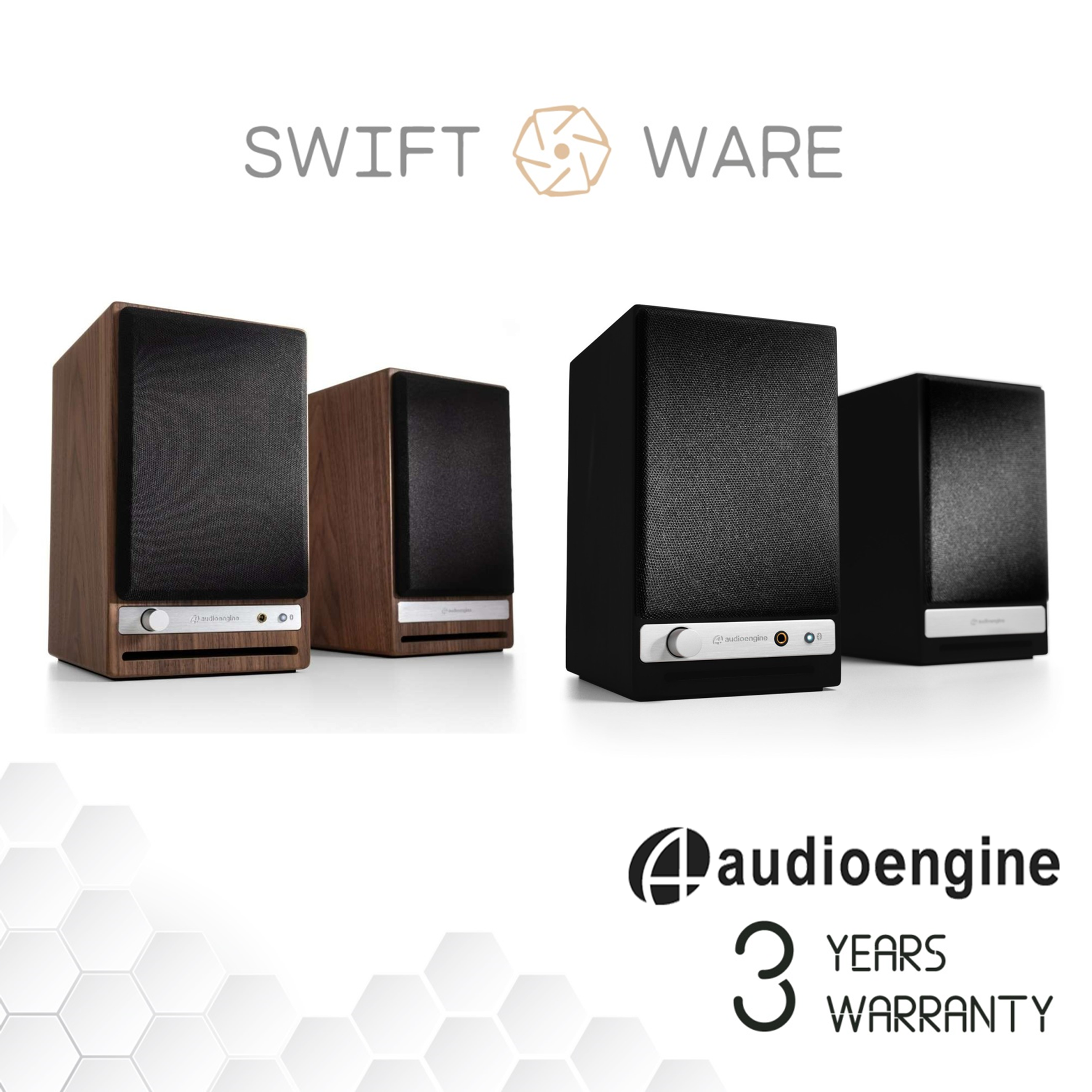 Audioengine HD4 Home Music System w/Bluetooth aptX-HD – Swiftware