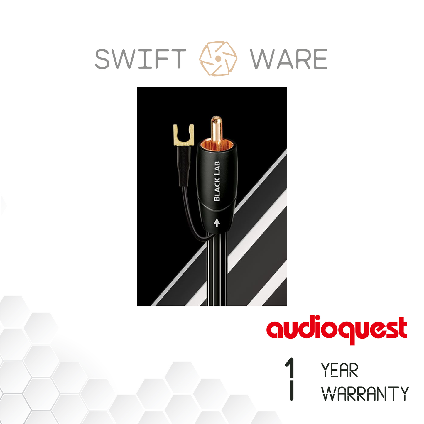 AudioQuest Black Lab Subwoofer Cable