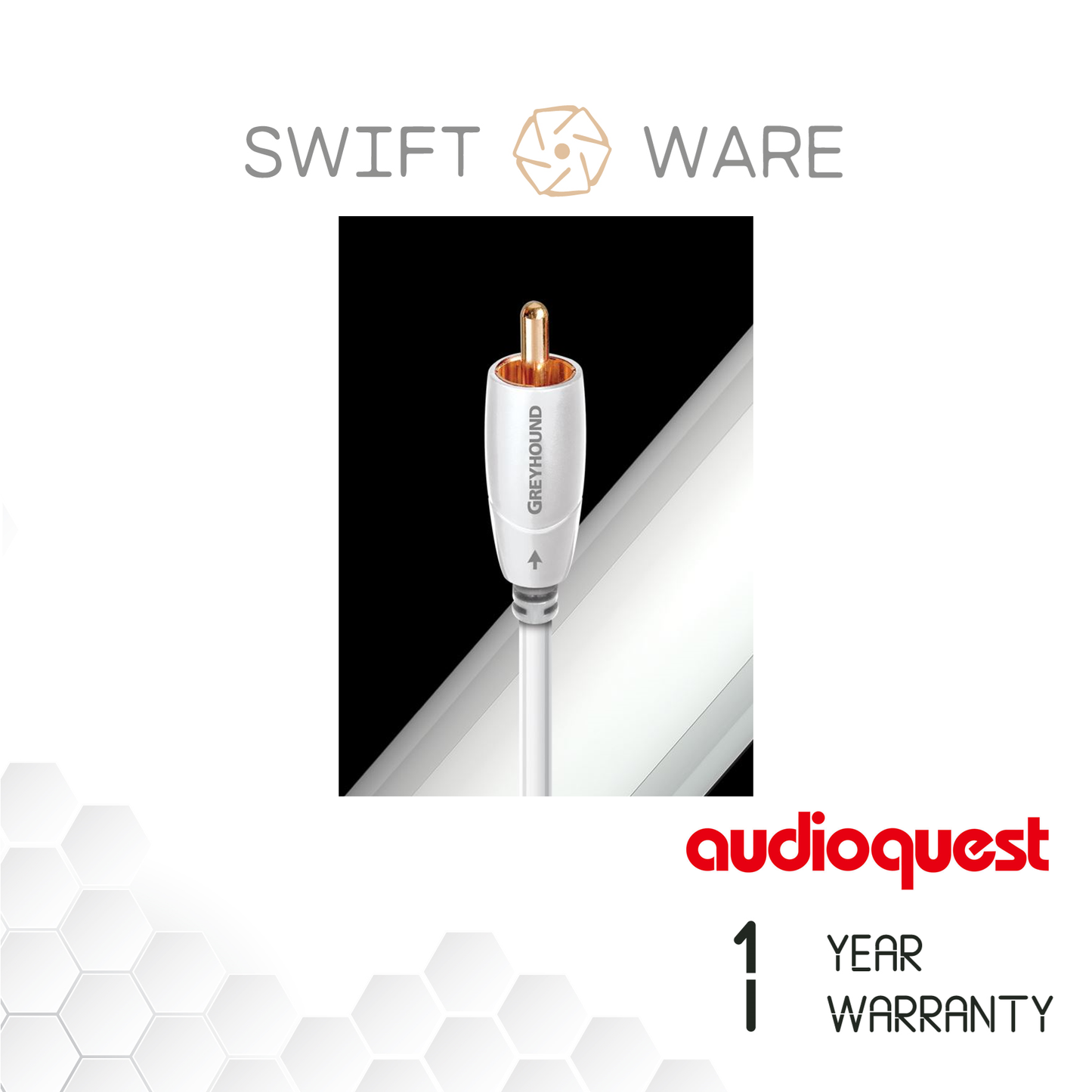 AudioQuest Greyhound Subwoofer Cable