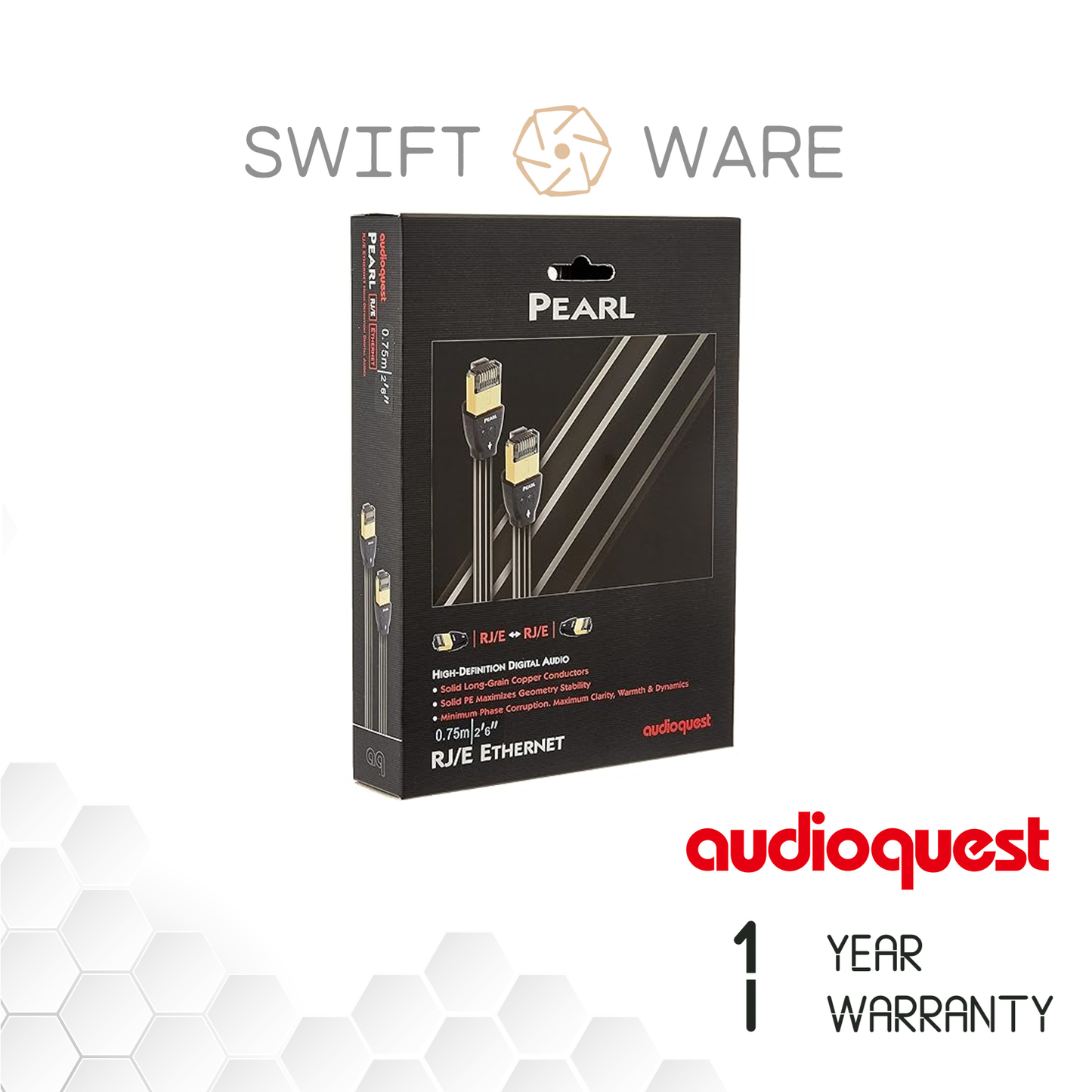 AudioQuest RJ/E Pearl Ethernet Cable