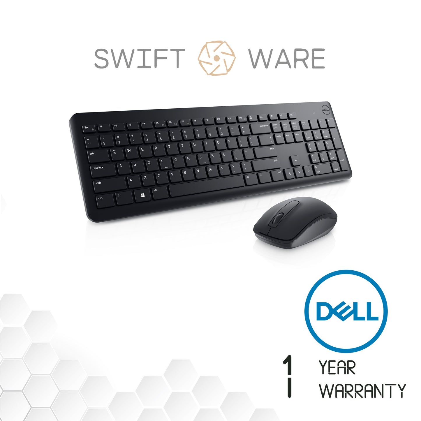 Dell Wireless Keyboard and Mouse US English - KM3322W
