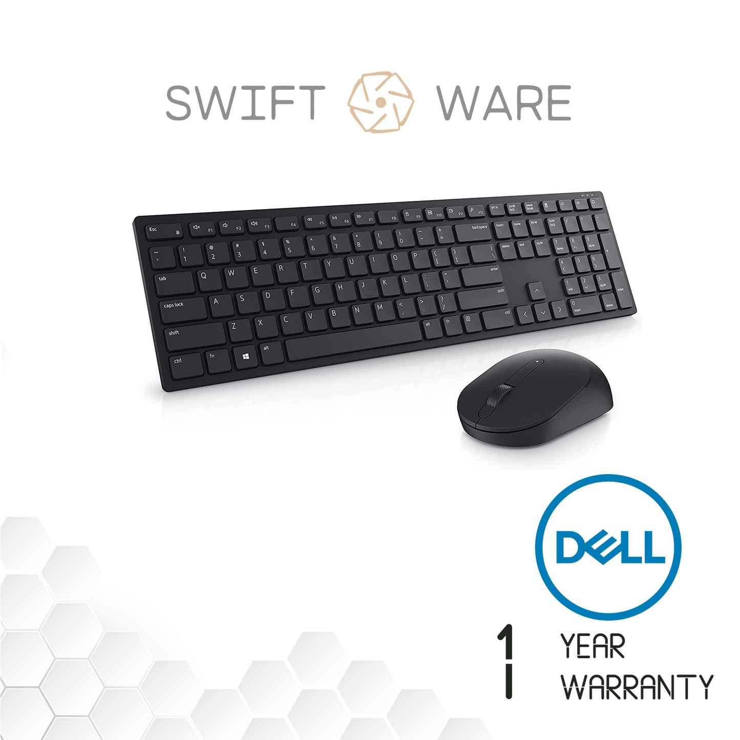Dell Pro Wireless Keyboard and Mouse US English - KM5221W