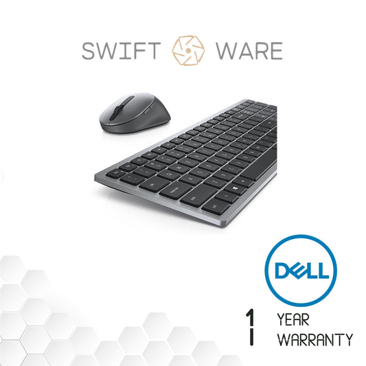 Dell Multi-Device Wireless Keyboard and Mouse - KM7120W - US International (QWERTY)