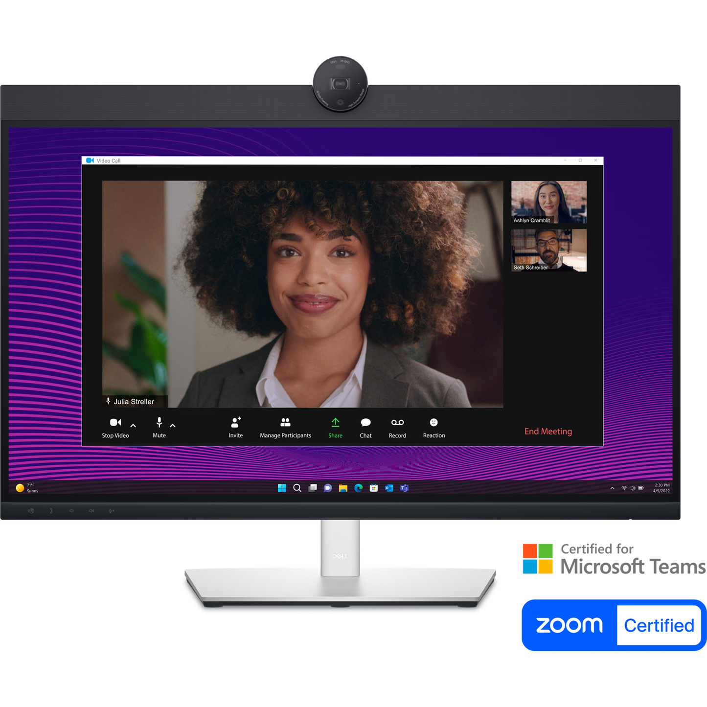 Dell 27 Video Conferencing Monitor - P2724DEB