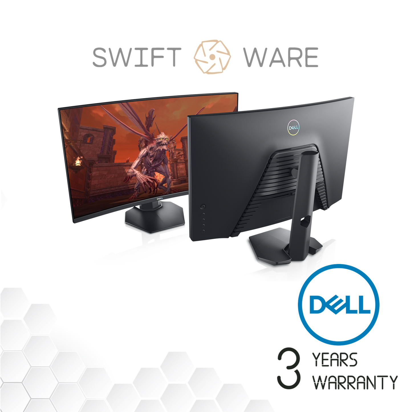 Dell 27 Curved Gaming Monitor – S2721HGF