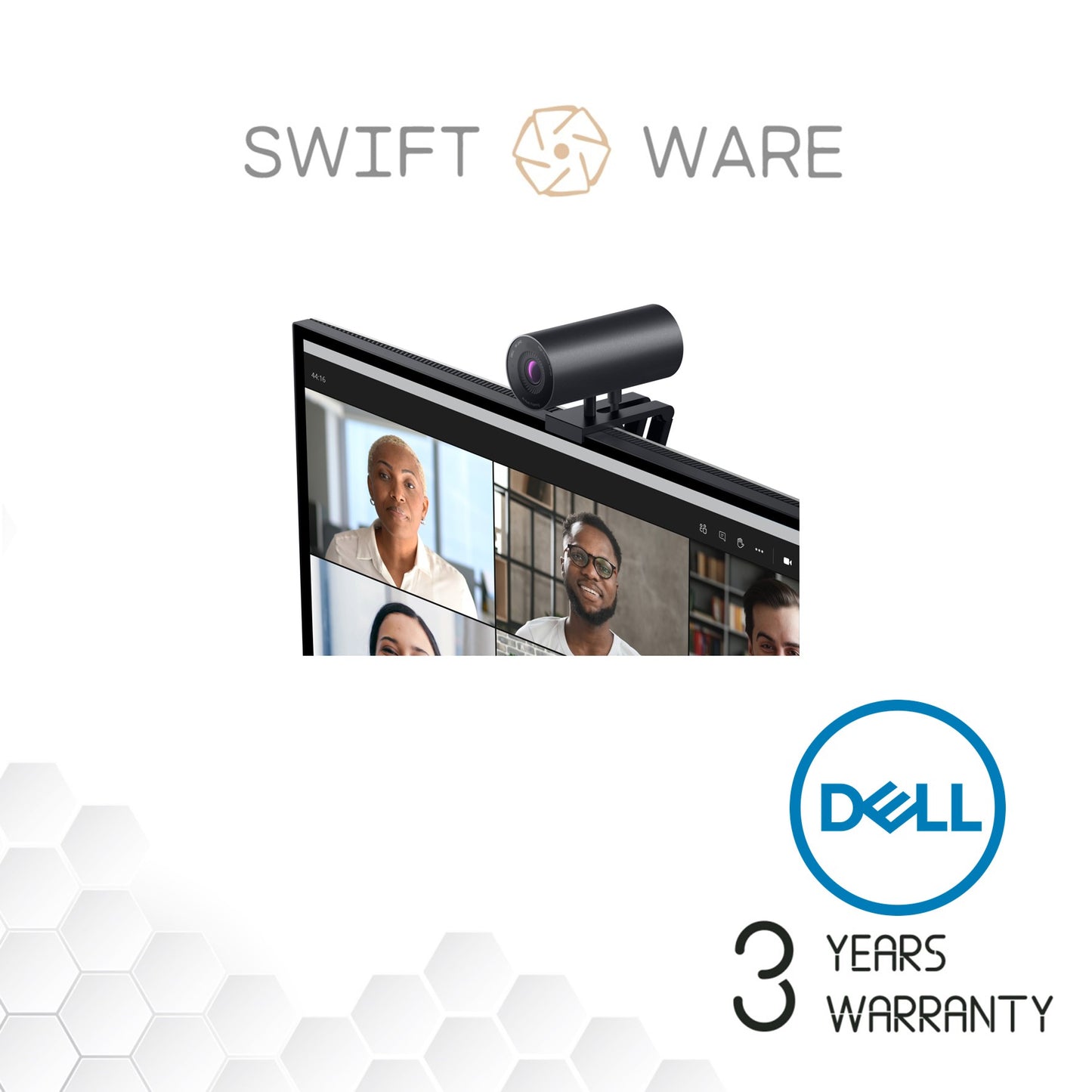 Dell UltraSharp Webcam - WB7022 - 4K UHD