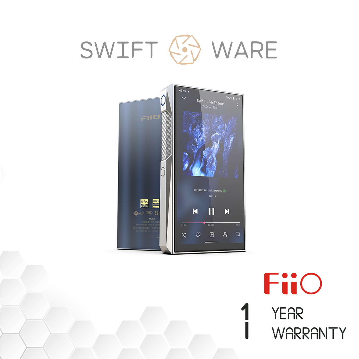 FiiO M23 Portable Hi-Res Lossless Music Player