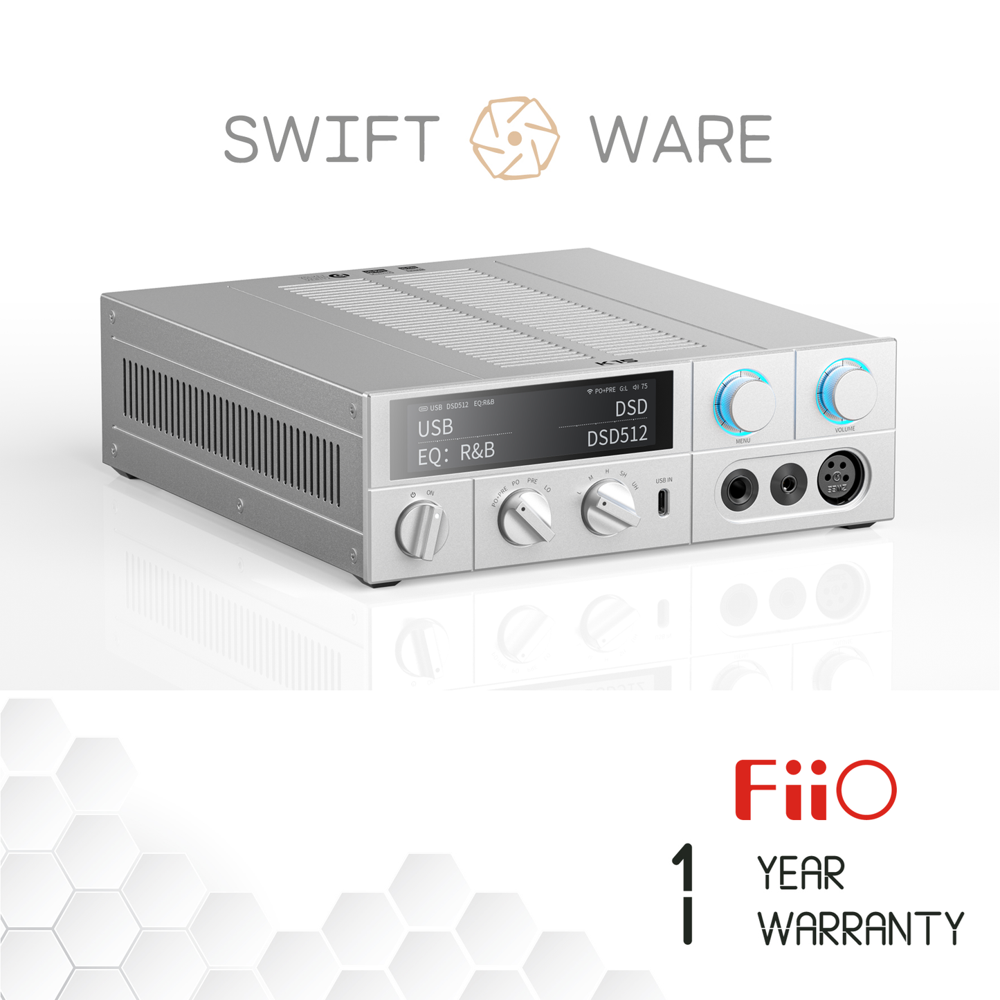 FiiO K17 Desktop DAC & Headphone Amplifier