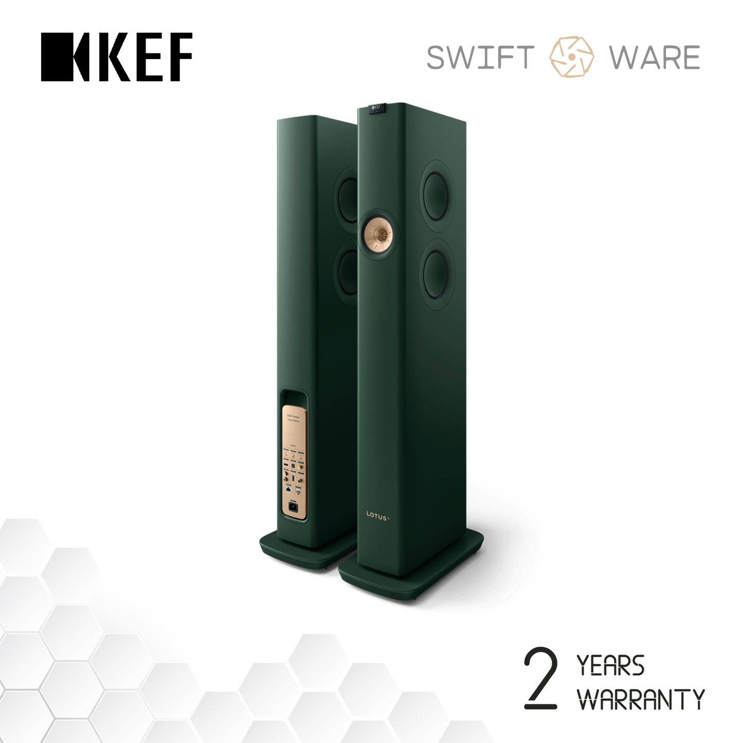 KEF X LOTUS LS60 Wireless HiFi Speakers Lotus Edition