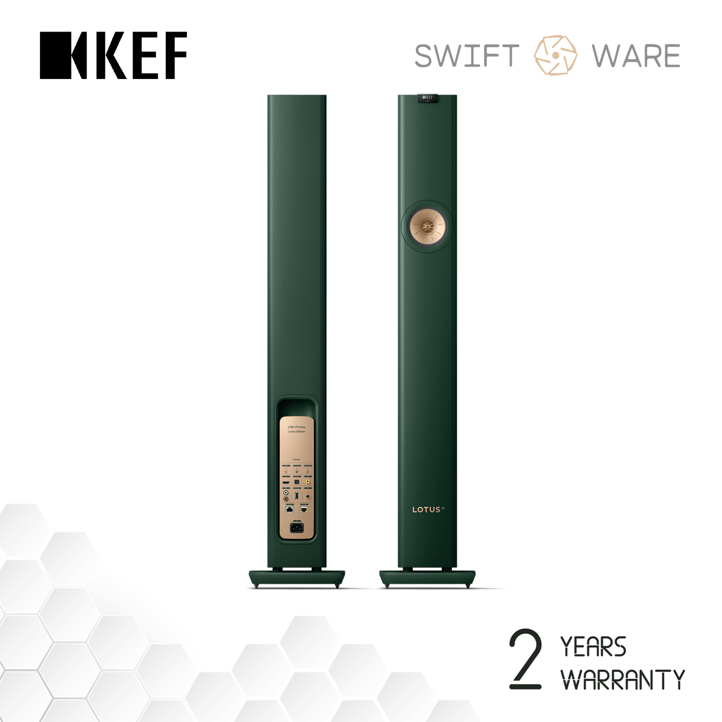 KEF X LOTUS LS60 Wireless HiFi Speakers Lotus Edition
