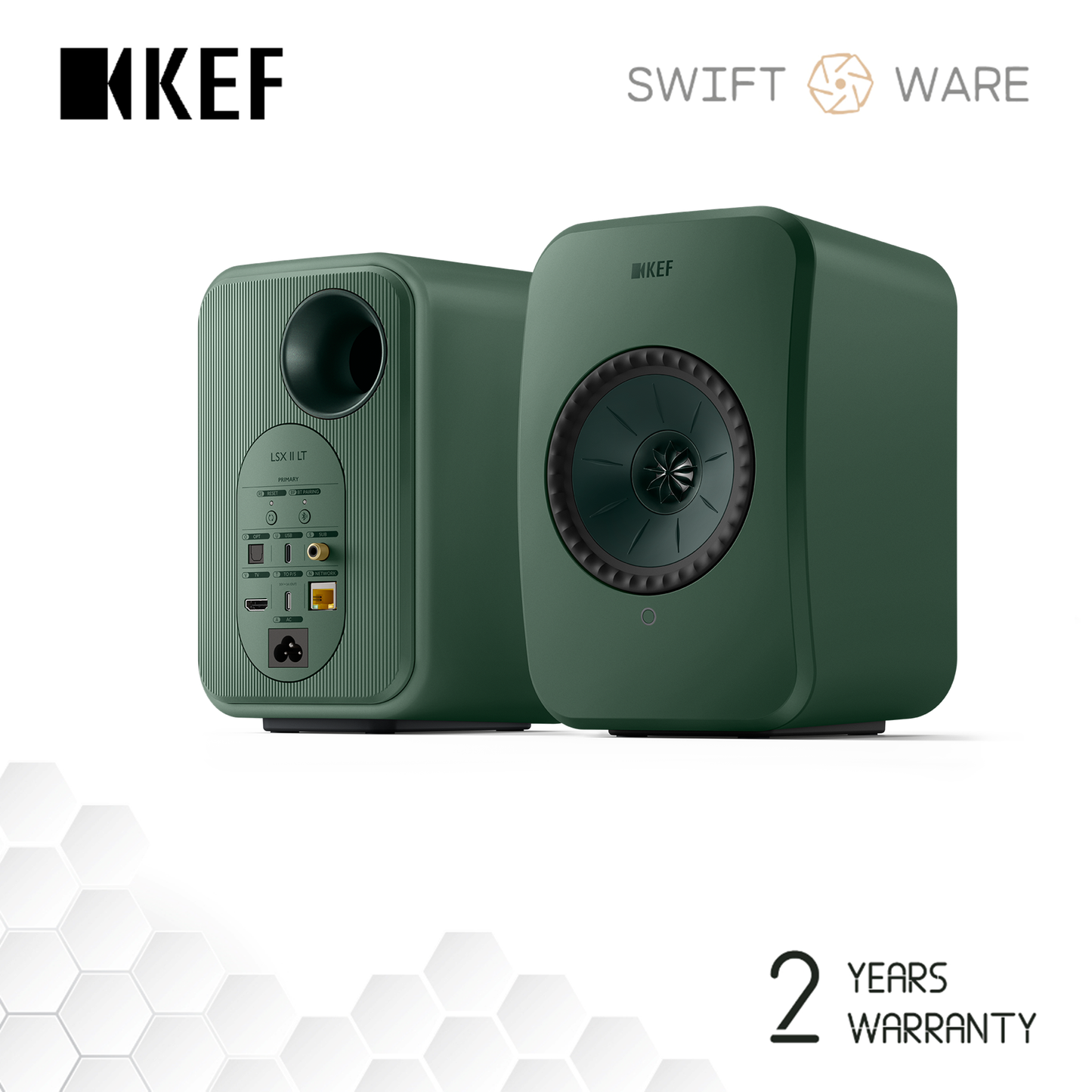KEF Wireless HiFi Speakers LSX II LT