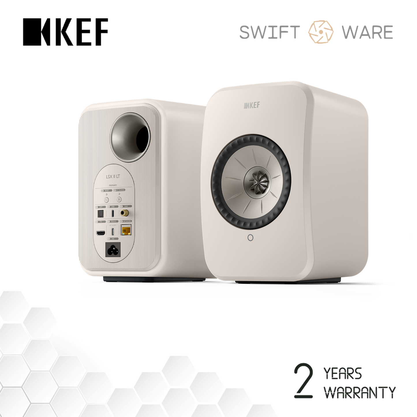KEF Wireless HiFi Speakers LSX II LT