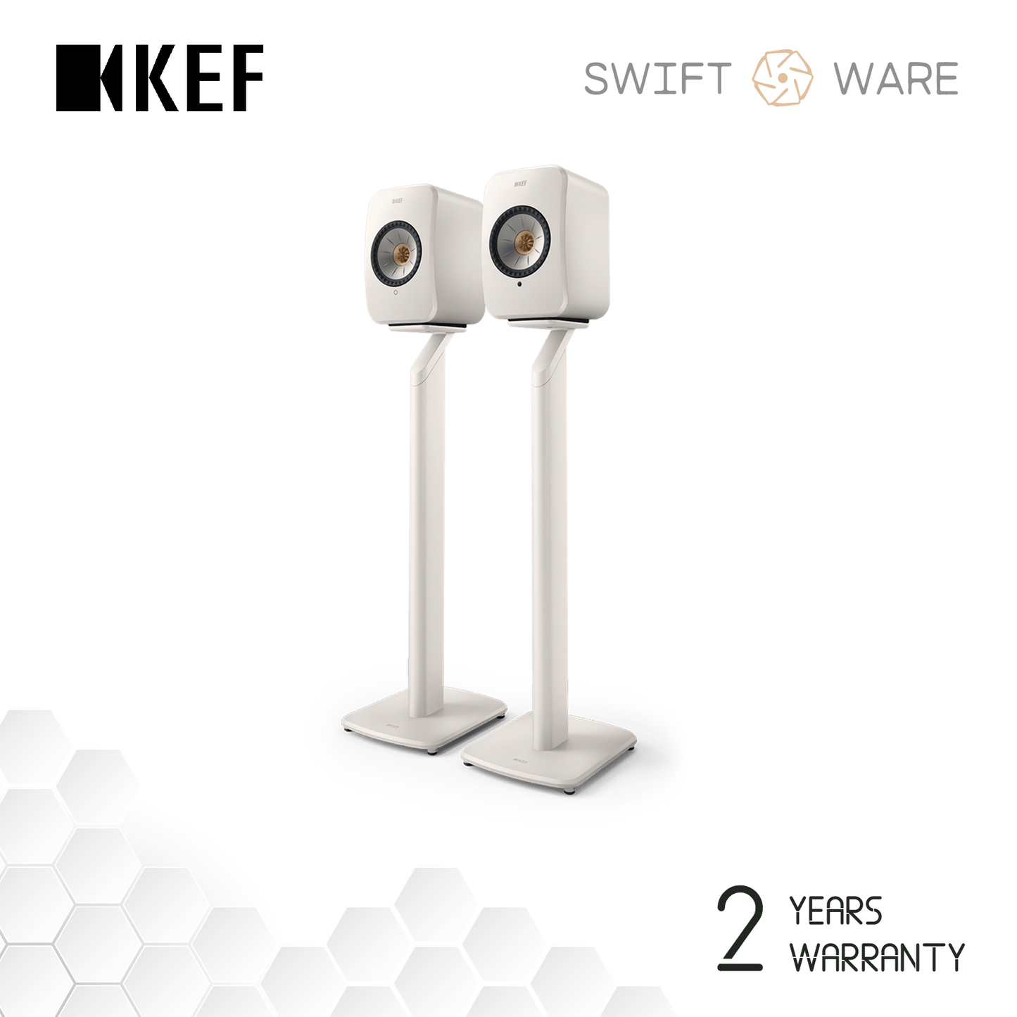 KEF LSX S1 Floor Stand (Pair) for LSX II