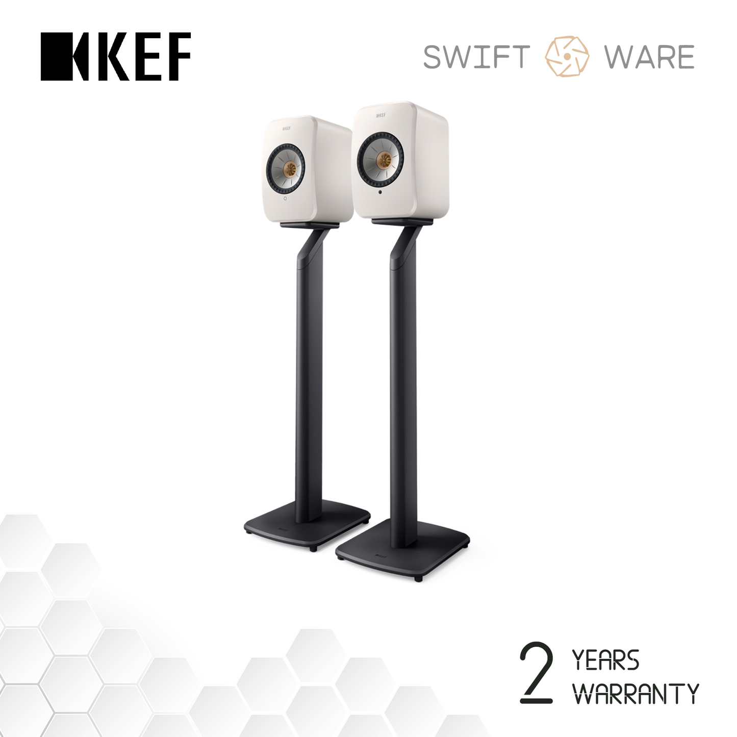 KEF LSX S1 Floor Stand (Pair) for LSX II