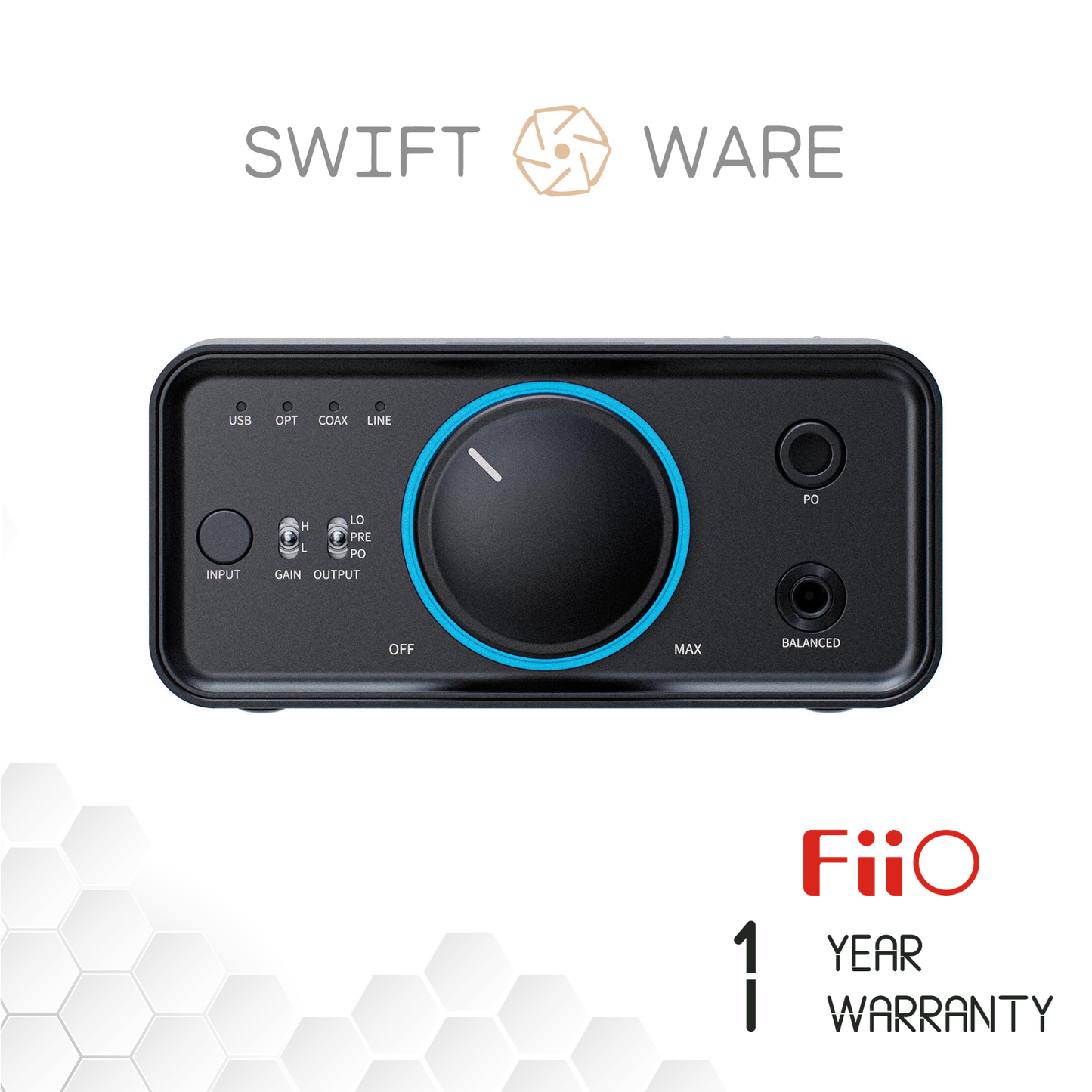 FiiO K7 Balanced Desktop & Headphone DAC/Amplifier
