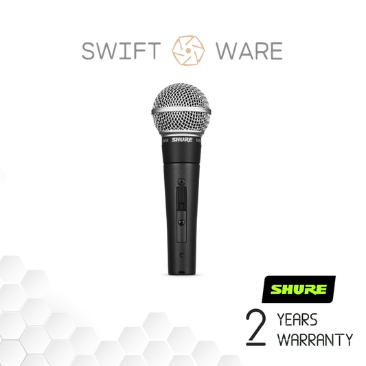 Shure SM58S Handheld Dynamic Vocal Microphone