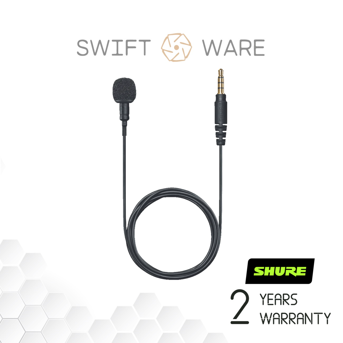 Shure MVL Lavalier Microphone for Smartphone or Tablet