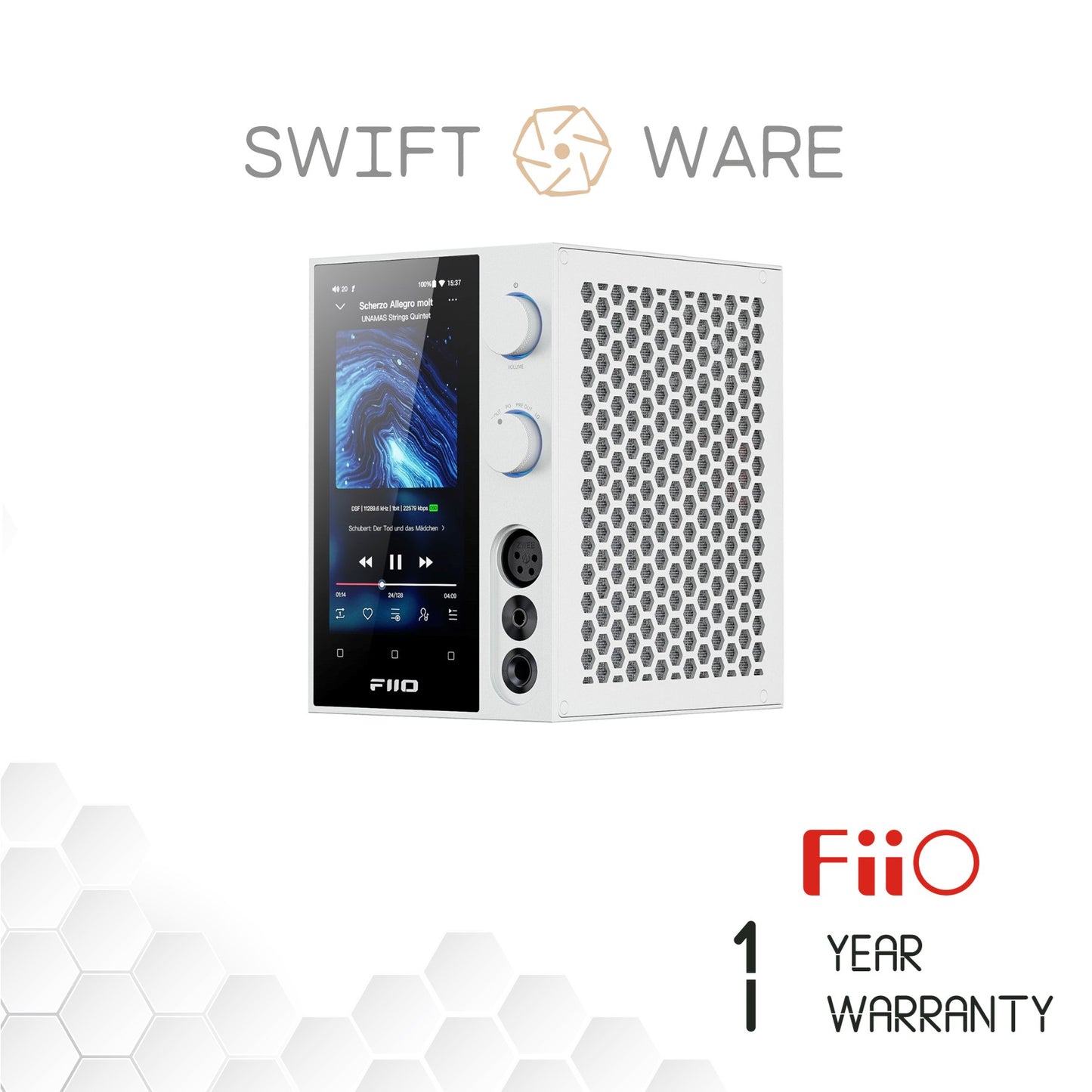 FiiO R7 Desktop High-Resolution Transmitter, Decoder, and Headphone Amplifier All-in-one Unit