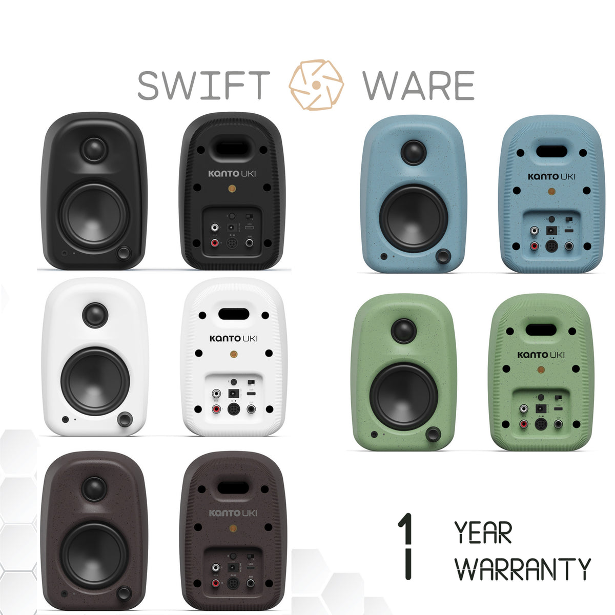 【New】KANTO - UKI compact desktop speakers