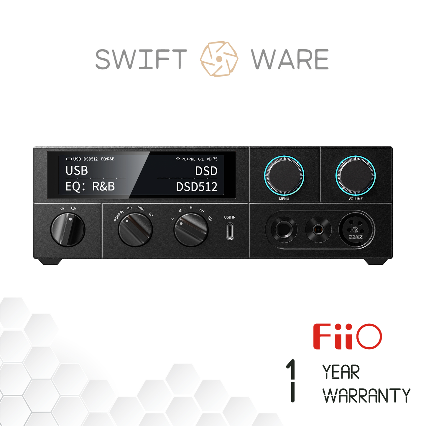FiiO K15 Desktop DAC and Headphone Amplifier