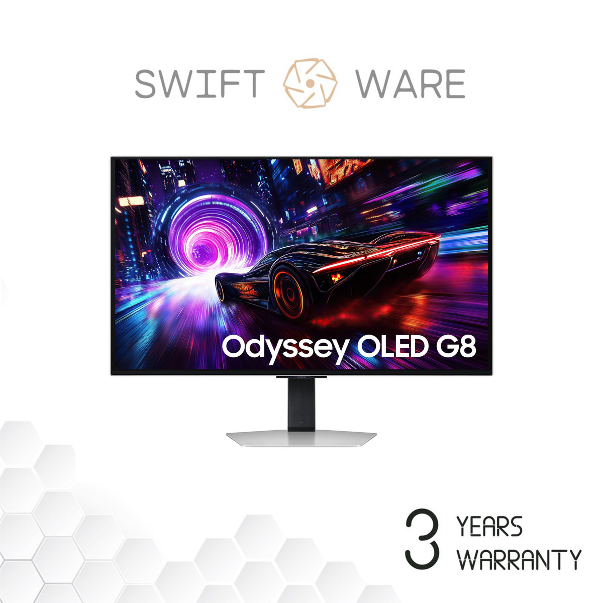 【New】Samsung 32" Odyssey OLED G8 G81SF UHD 240Hz Gaming Monitor (LS32FG812SEXXS)