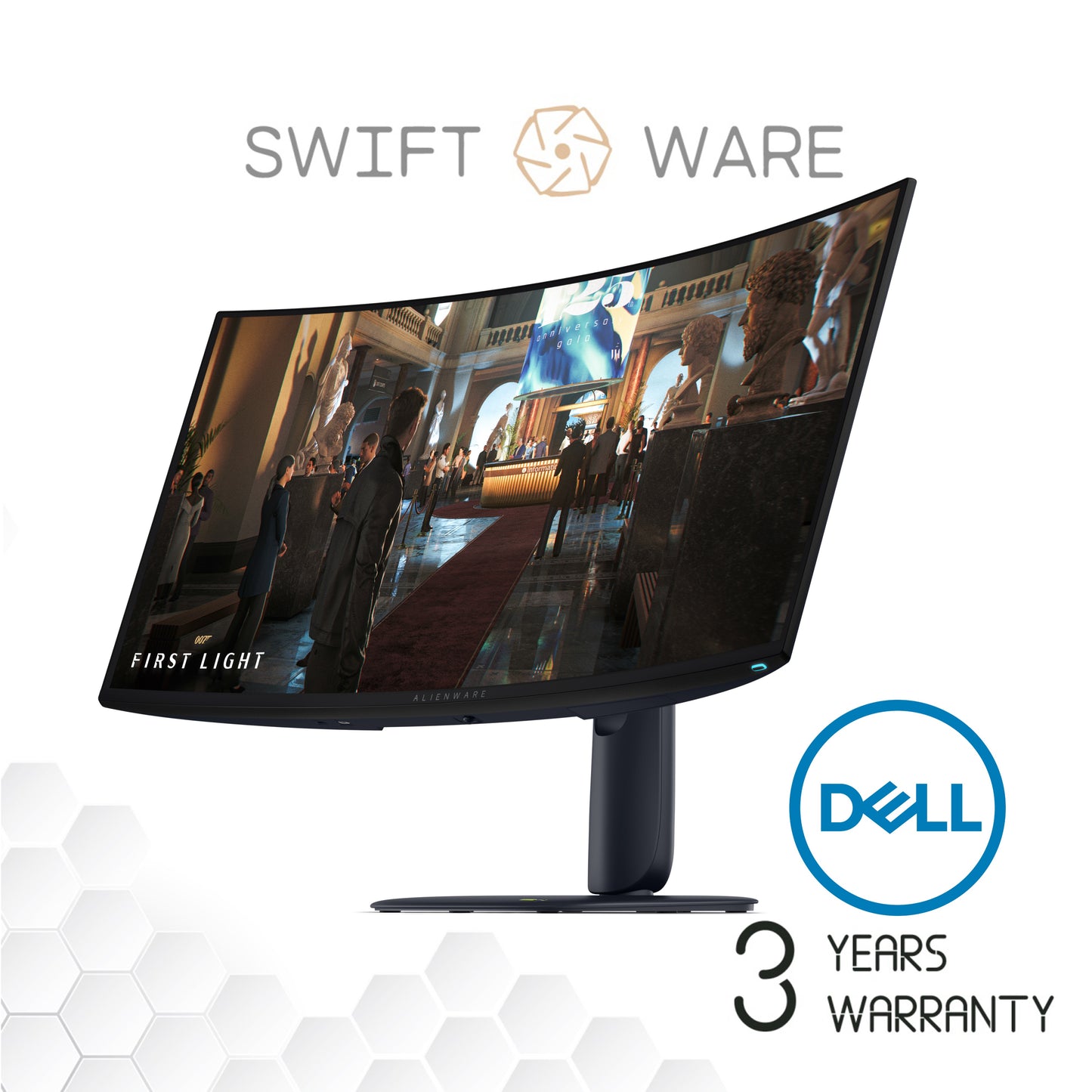 【NEW】【Pre-Order】Alienware 34 280Hz QD-OLED Gaming Monitor - AW3426DW