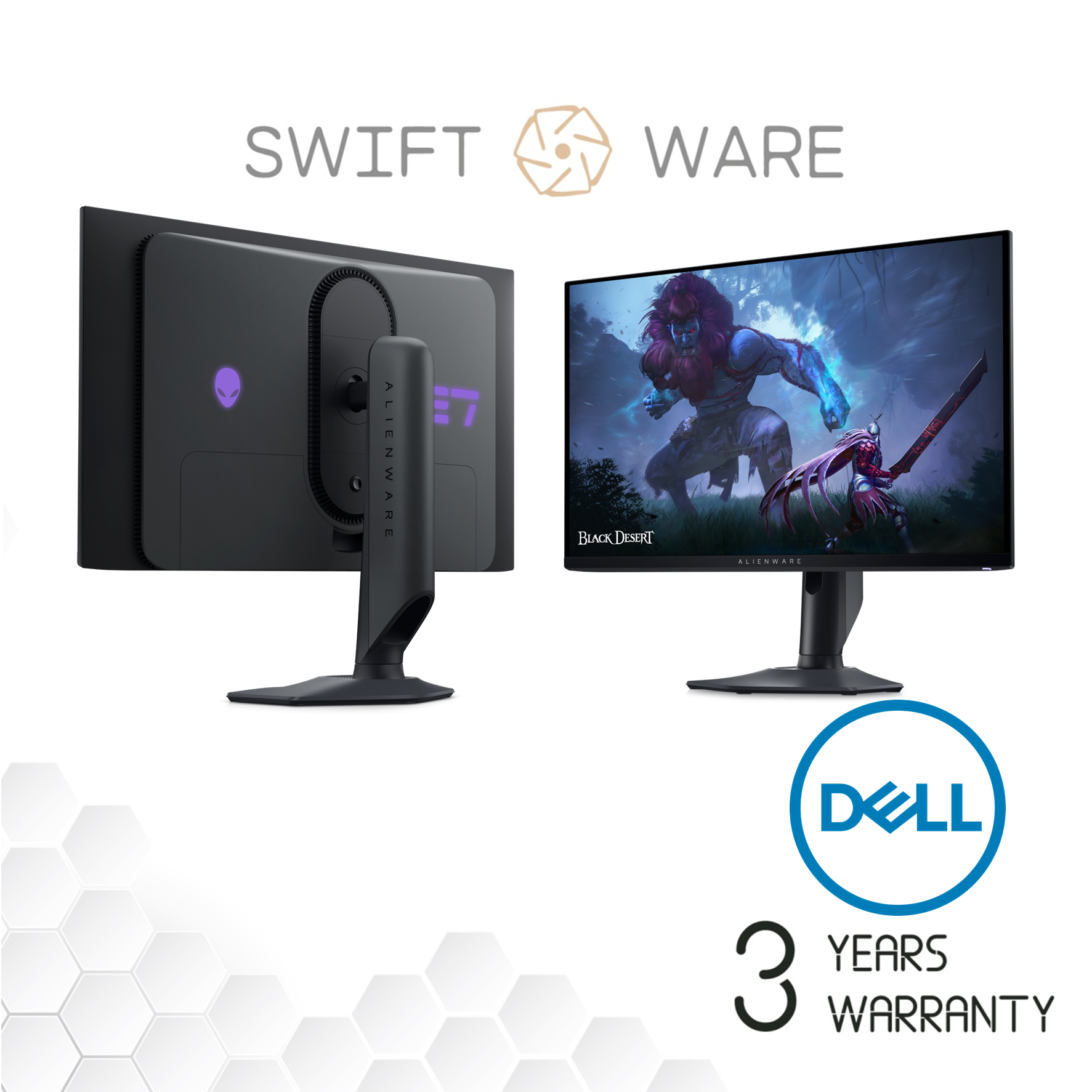 Alienware 27 360Hz QD-OLED Gaming Monitor - AW2725DF – Swiftware Alienware 27 360Hz QD-OLED Gaming Monitor - AW2725DF – Swiftware