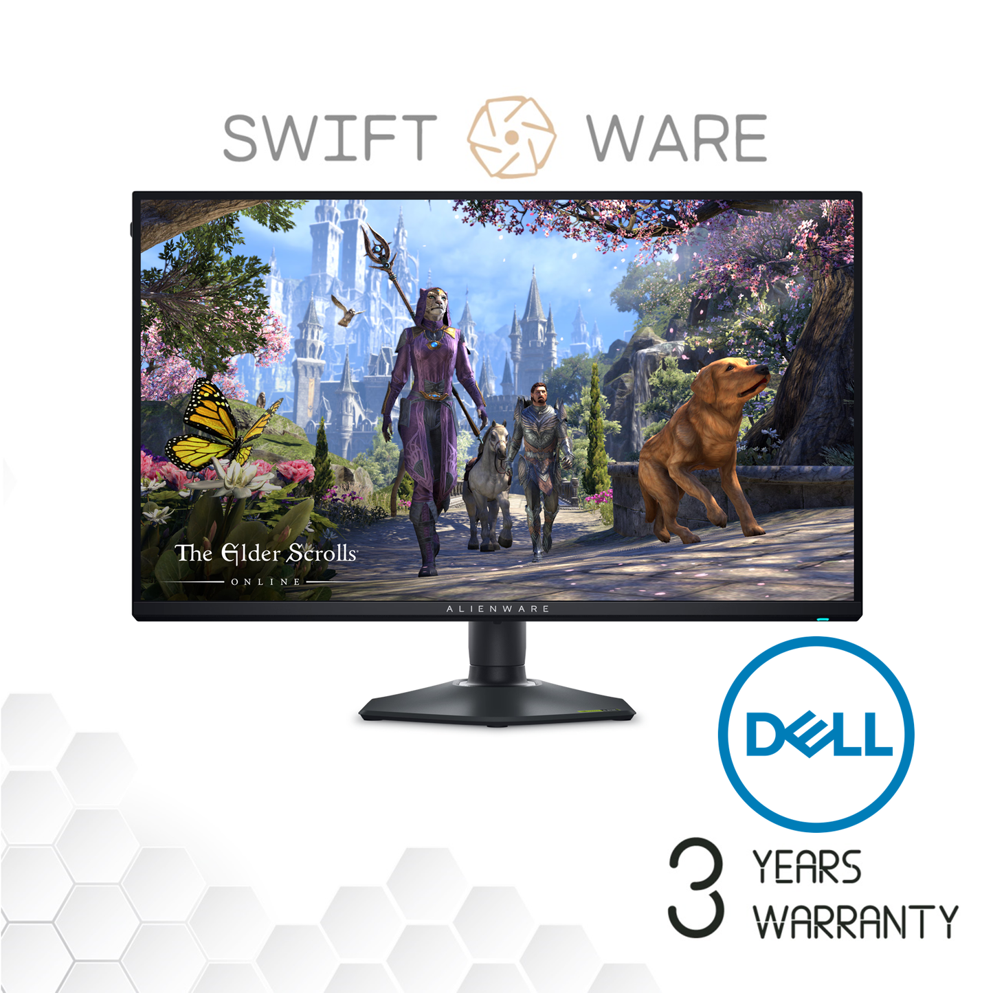 Alienware 27 4K Dual-Resolution Gaming Monitor - AW2725QF