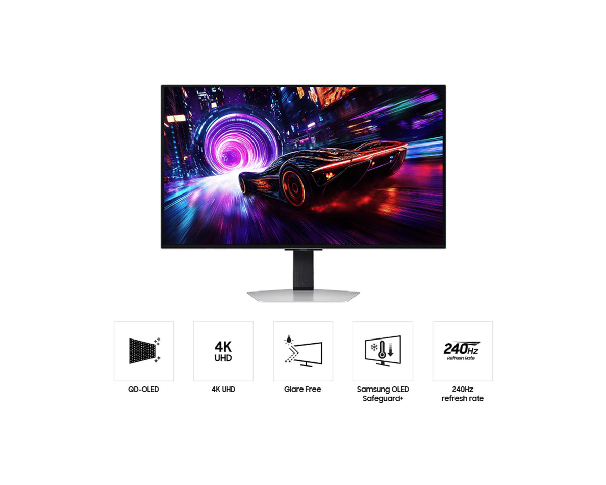 【New】Samsung 32" Odyssey OLED G8 G81SF UHD 240Hz Gaming Monitor (LS32FG812SEXXS)